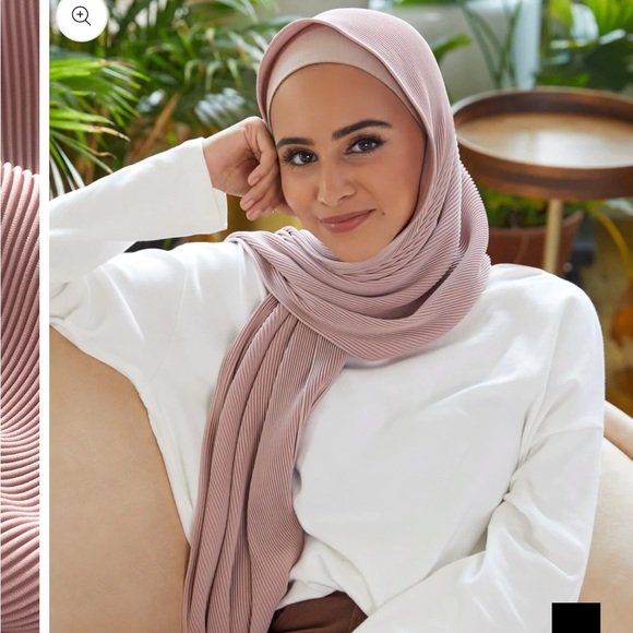 COPY - HAUTE HIJAB Fine Pleat Hijab - Picture 5 of 12